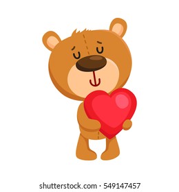 Funny Character Teddy Holding Paws Big Stock Vector (Royalty Free ...