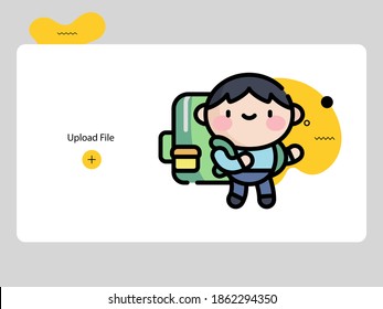 Cute travel themed children's avatars