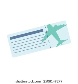 Cute Travel Vacation Supplies - Plane Ticket
