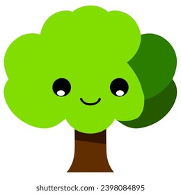 Cute tree fresh and funny