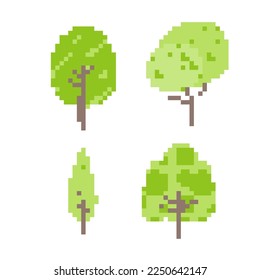 Cute trees.Vector illustration that is easy to edit.