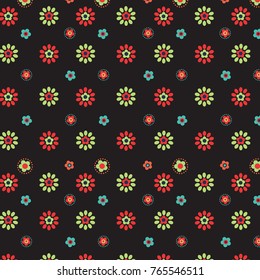 Cute, trendy Floral pattern in the small flower. Ditsy print. Beautiful vector floral pattern. watercolor floral pattern Liberty style. fabric, covers, manufacturing, wallpapers, print, gift wrap.