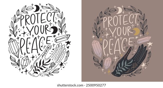 Cute trendy  hand drawn doodle lettering quote. Lettering for t-shirt design, mug print, bag print, clothes fashion. 100% hand drawn vector image.