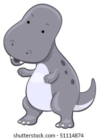 Cute TRex - Vector