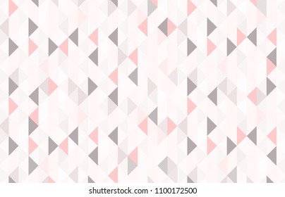 Cute triangle pattern colorful abstract background vector