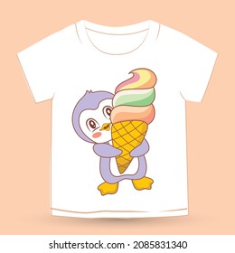 Cute t-shirt design for kids