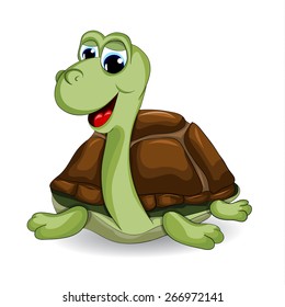 Cute turtle cartoon