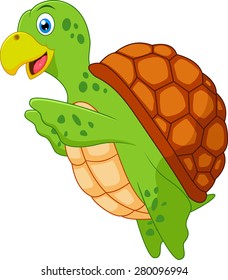 Cute turtle cartoon