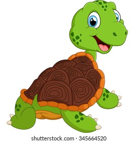 Cute turtle cartoon