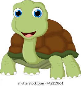 Cute turtle cartoon