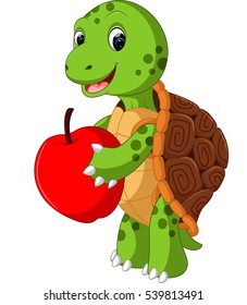 Cute turtle cartoon