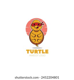 cute turtle cartoon vector icon illustration hero. animal icon concept premium vector flat cartoon style