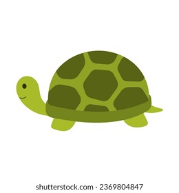 cute turtle cartoon vector illustration