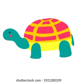 Cute turtle in flat Scandinavian style
Suitable for the design of children's clothing, bags, notebooks and more.
