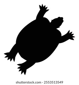 Cute Turtle Illustration for Nature and Wildlife Designs