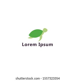 cute turtle logo vector and illustration. turtle symbol icon. design template.