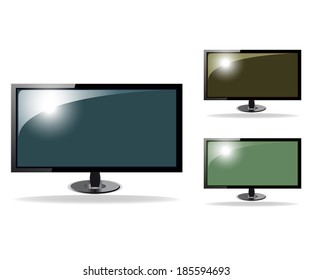 Cute tv vector hd vector illustration