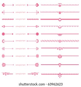 cute twenty set frame and line