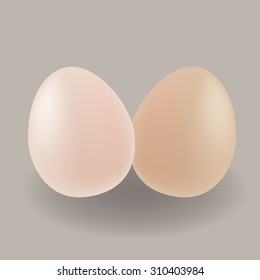 cute two tone eggs