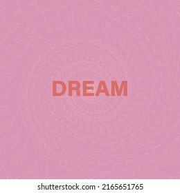 Cute typography lettering design background. Vector illustration.