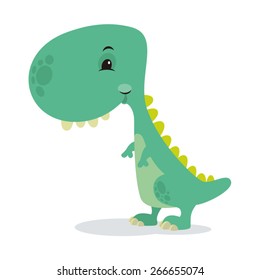 Cute tyrannosaurus