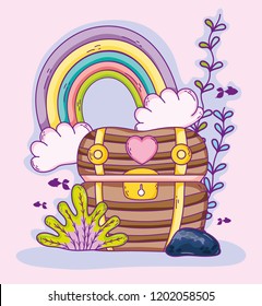 cute underwater objects and fantasy cartoons