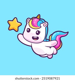 Ilustração de ícone de vetor de desenho animado de desenho animado de Unicórnio bonito.
Animal Science Icon Concept Isolado Premium Vetor. Plano
Estilo de Desenho Animado