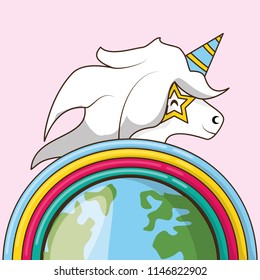 cute unicorn design