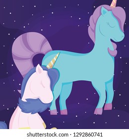 Cute unicorn design