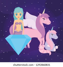 cute unicorn design
