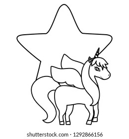 Cute unicorn design