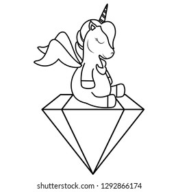 Cute unicorn design