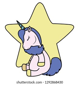 Cute unicorn design
