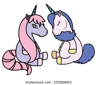 Cute unicorn design