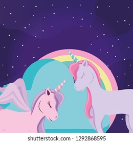 cute unicorn design