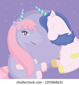 Cute unicorn design