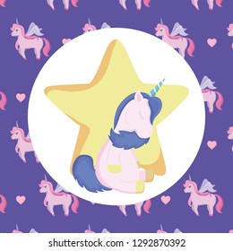 Cute unicorn design