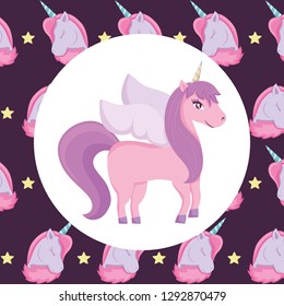 Cute unicorn design