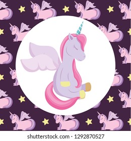Cute unicorn design