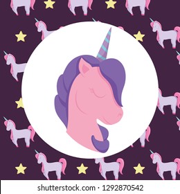 Cute unicorn design