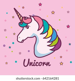 Cute unicorn design