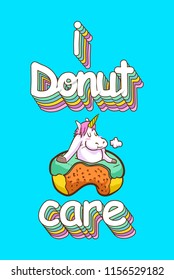 cute unicorn and donuts quotes