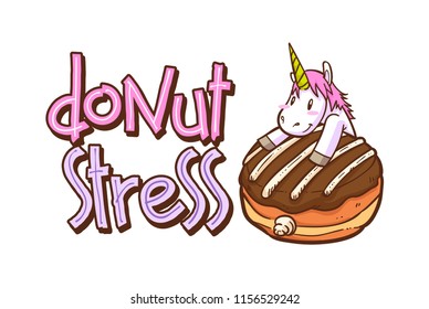 cute unicorn and donuts quotes