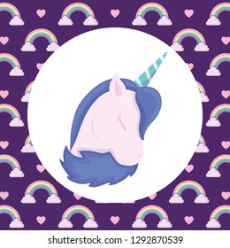cute unicorn icon