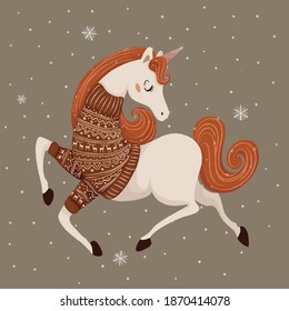 cute unicorn illustration, vector design, children artworks, t-shirt wallpapers greeting cards prints