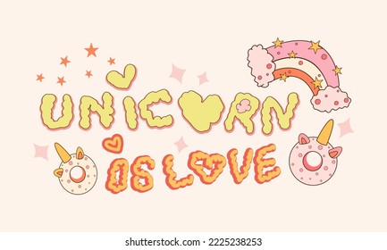 Cute unicorn ,little pony. Draw vector illustration character design. Cartoon suitable for, print, sublimation, shirt, postcard, printable, stationery ,kids product,etc.