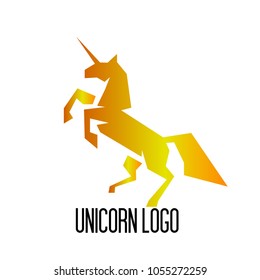 cute unicorn logo or icon for toys company