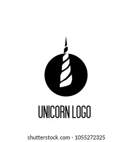 cute unicorn logo or icon for toys company