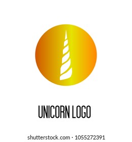 cute unicorn logo or icon for toys company