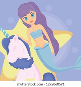 6 Pcs Kids Swim Caps Unicorn & Mermaid Design Ear Cover For Toddler